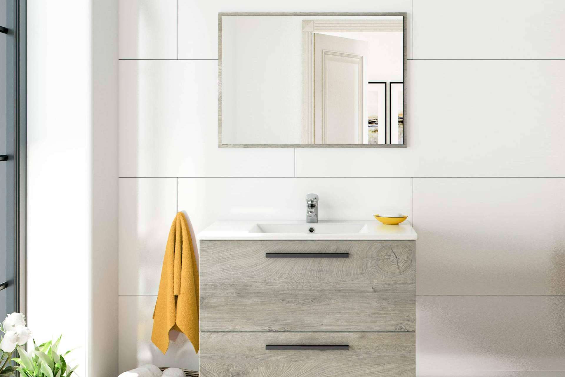 Top Mueble dispone de un catálogo que está en sintonía con las últimas tendencias de mobiliario para baños
