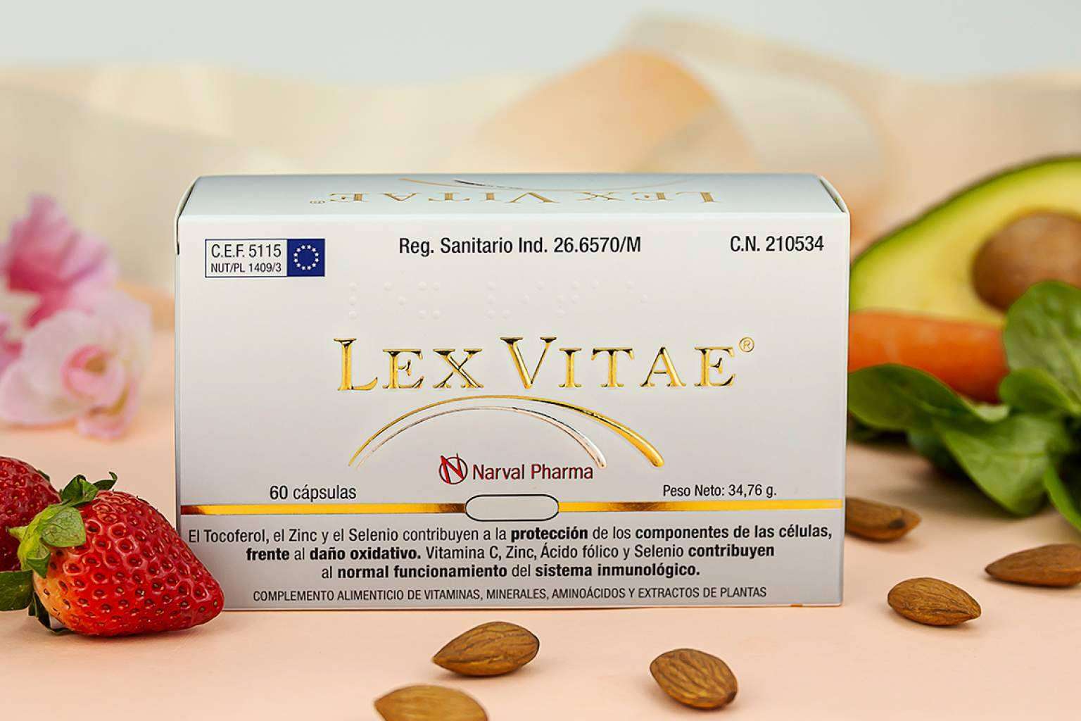 Lex Vitae de Narval Pharma, el antioxidante integral para el cuidado interior