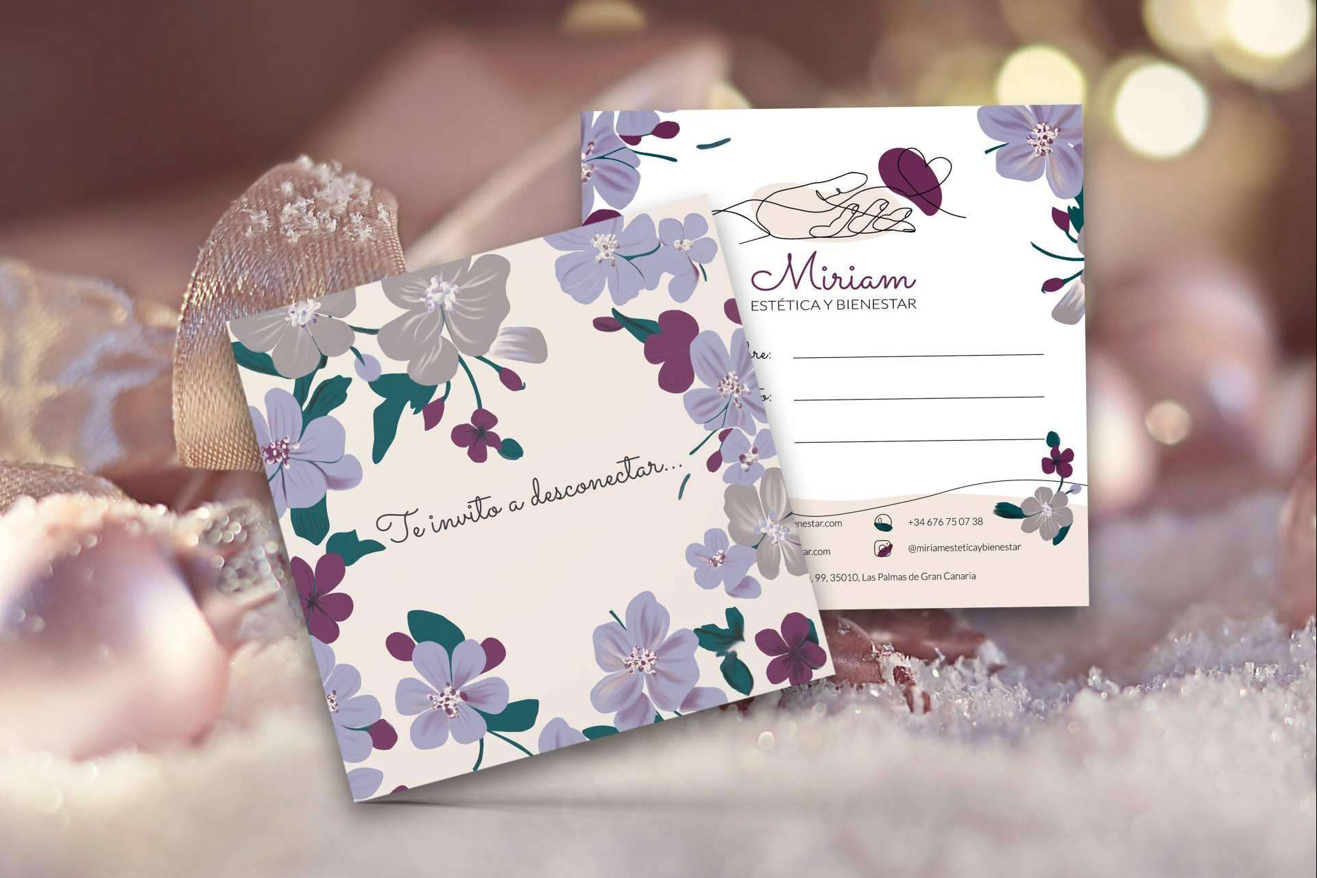 Miriam Estética y Bienestar lanza su colección navideña de packs de cuidado personal en Las Palmas