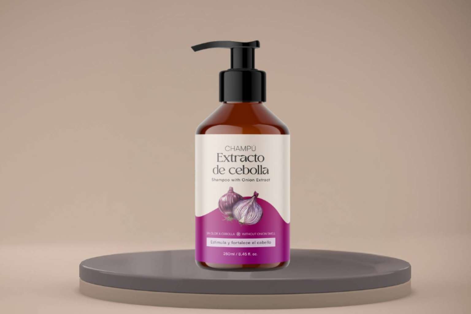 Champú de cebolla de QKnatur, aliado natural contra la caída del cabello