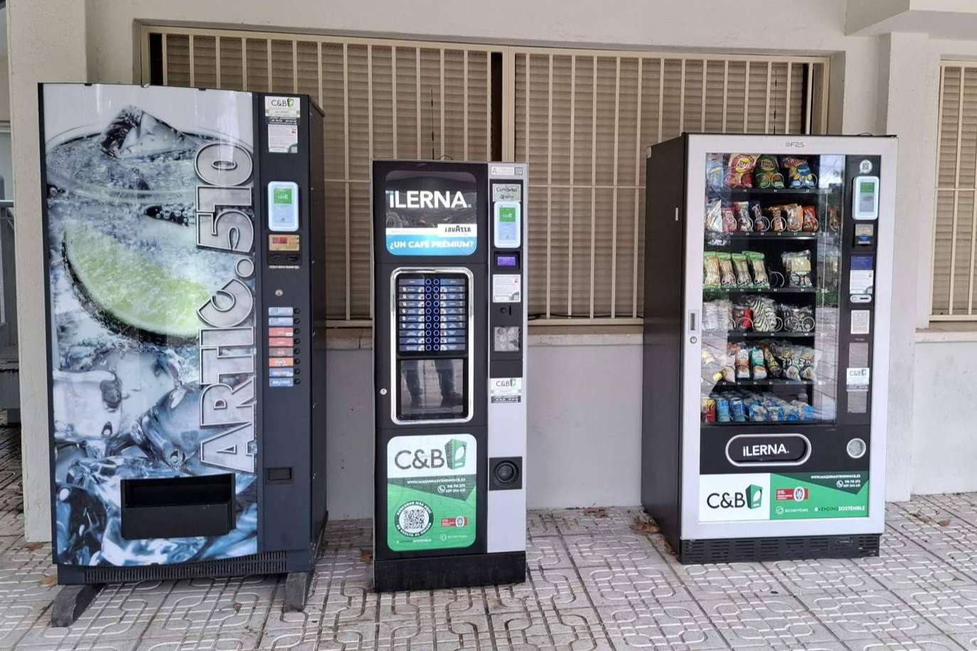 Máquinas expendedoras personalizadas; la clave del vending empresarial en Madrid con C&B Señor