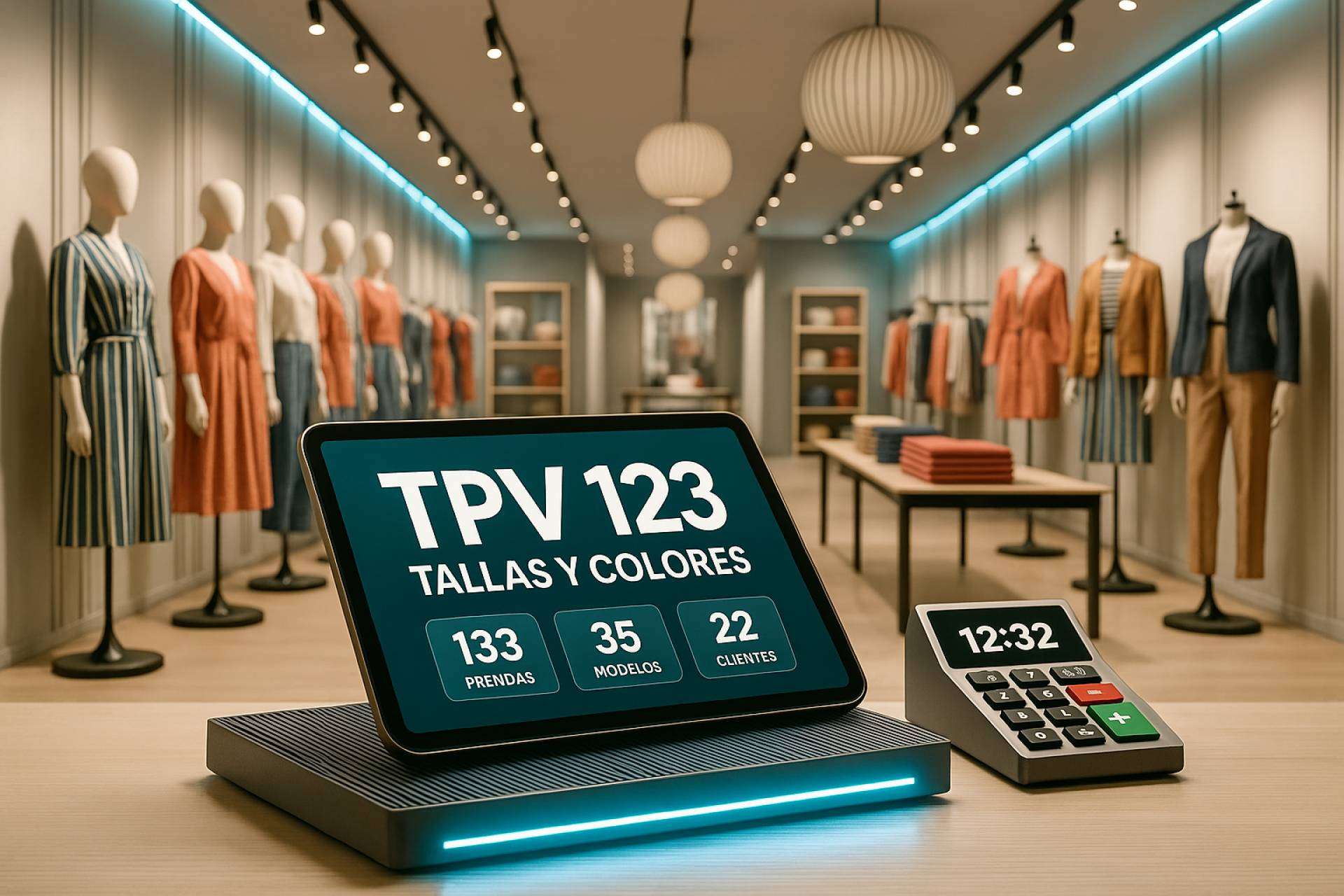 TPV 123 Modas Tallas y Colores, el software que transforma la gestión en tiendas de moda y ropa