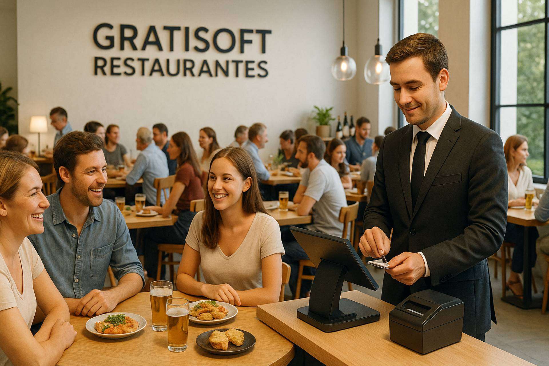 El programa de hostelería de Gratisoft optimiza la gestión de restaurantes sin costes iniciales