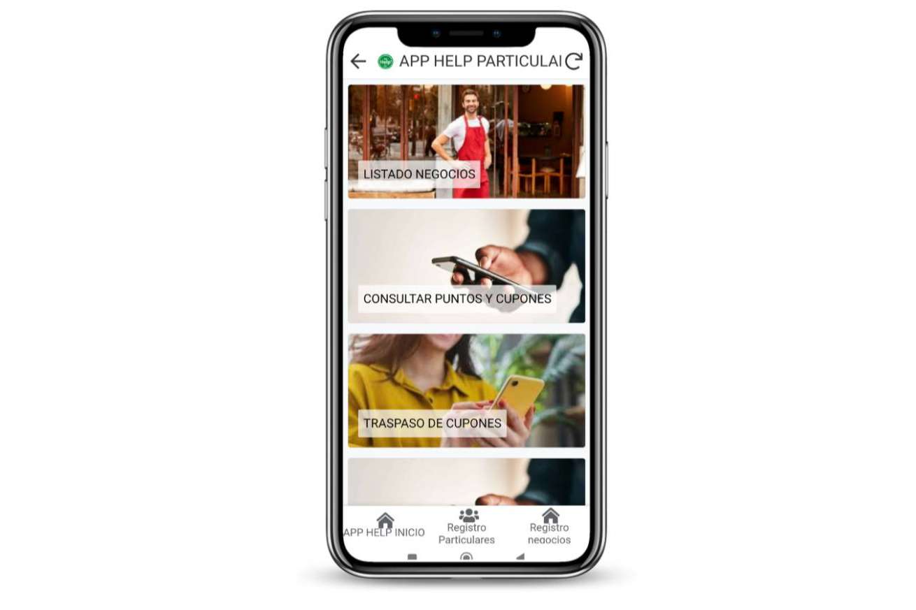 Negocios, autónomos, empresas y particulares se benefician de la promoción de APP HELP en redes sociales