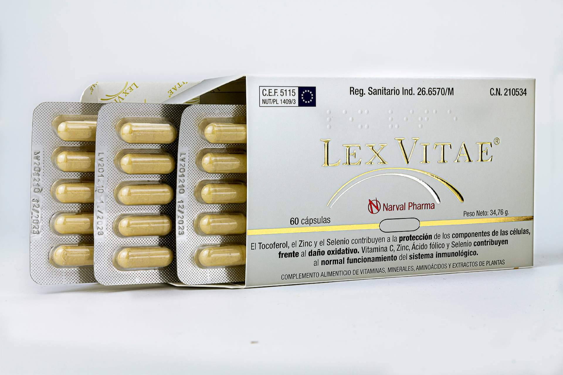 Lex Vitae, antioxidante oral completo que también protege el cabello; propuesta de Narval Pharma