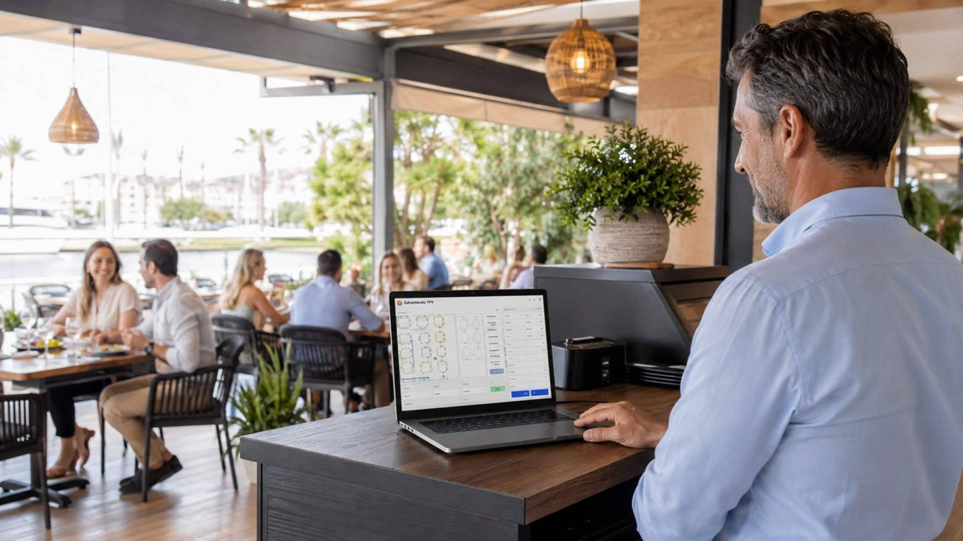 SolverMedia TPV Hostelería, el software para restaurantes y cafeterías que ordena mesas, comandas, cocina y caja desde una sola pantalla