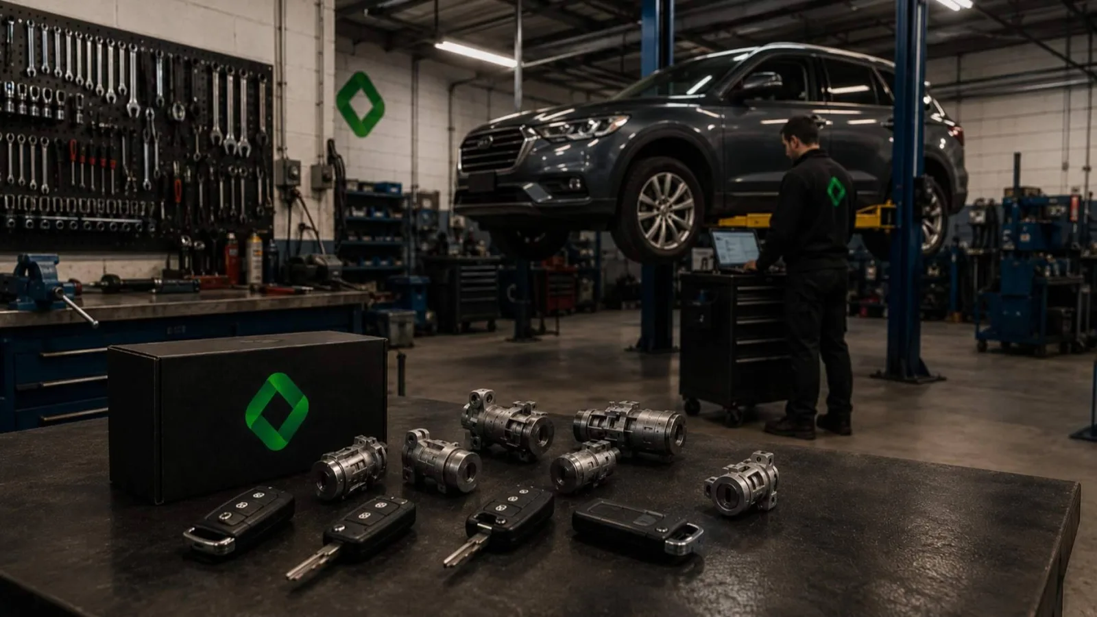 Las llaves de coche, un servicio que el taller puede ofrecer con ayuda de especialistas